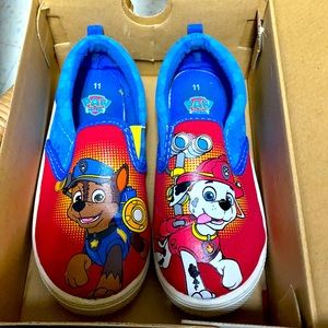 Paw patrol slip on shoes